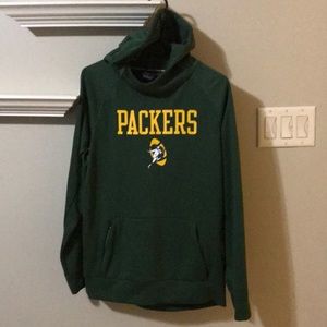 Green Bay Packers Hooded Sweatshirt Throwback